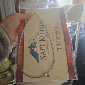 Real Tanzanite Necklace: Authentic from Diamonds International